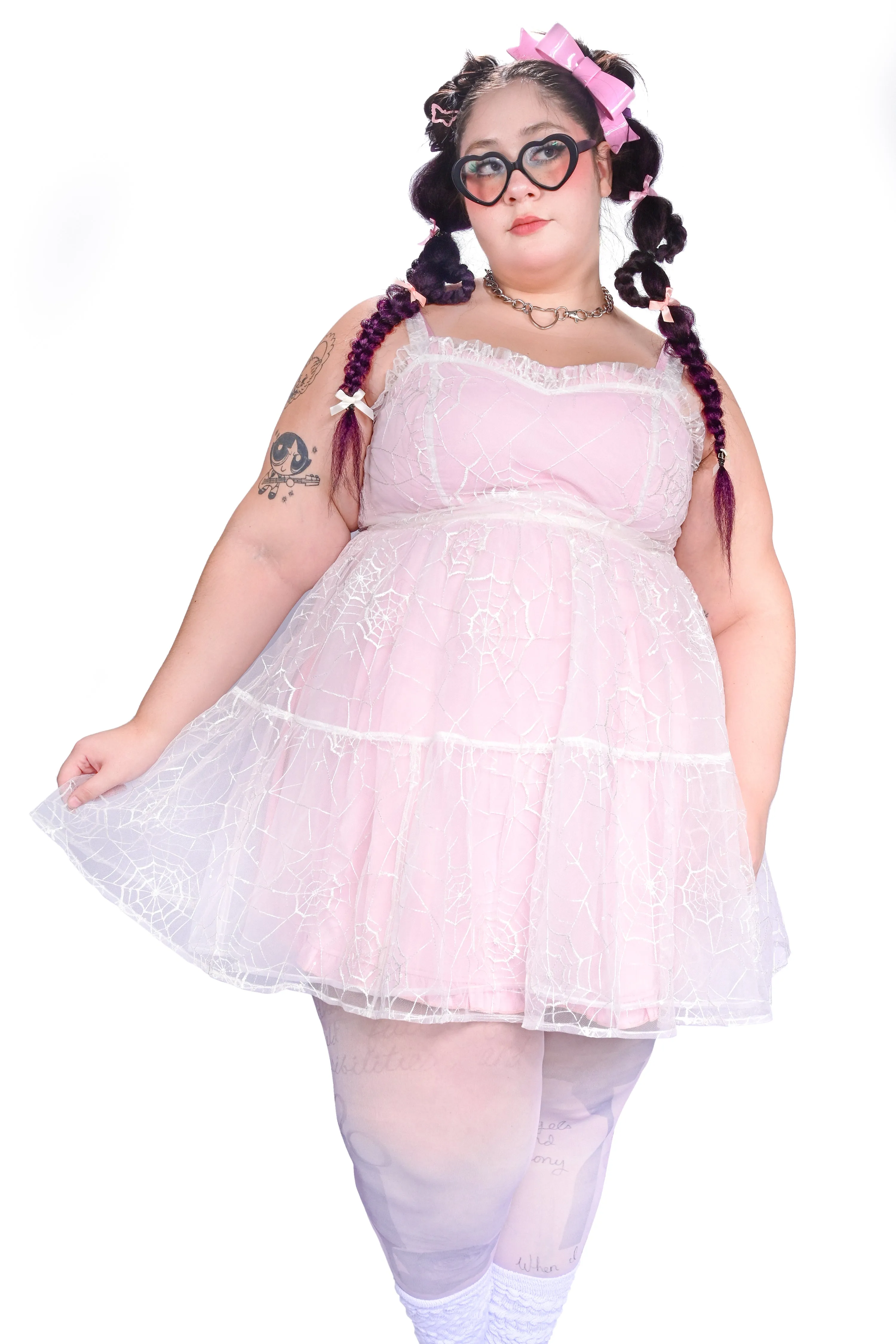 Cobweb Puff Overdress