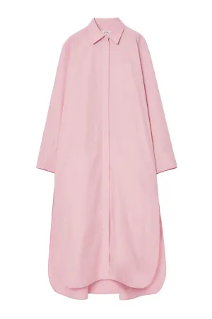Collared Midi Shirt Dress