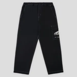 Come Sundown Twist Pant - Black