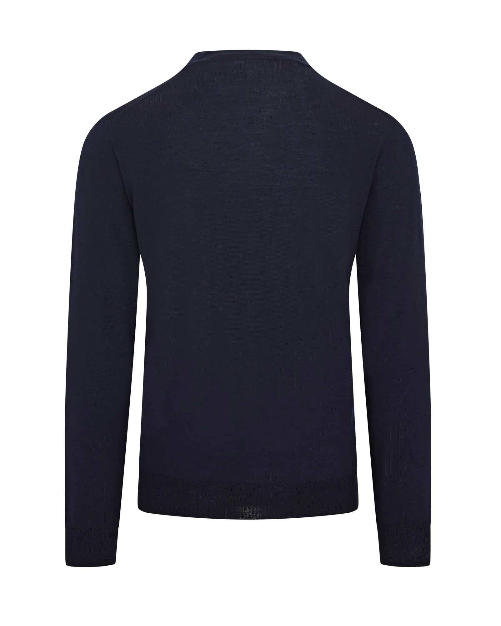 Corneliani Extra Fine Merino Cardigan (Navy)
