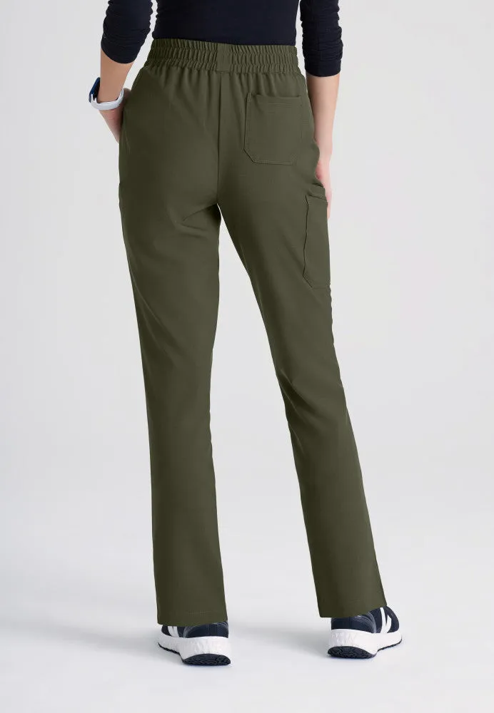 Cosmo 6-Pocket Mid-Rise Tapered Leg Scrub Pant