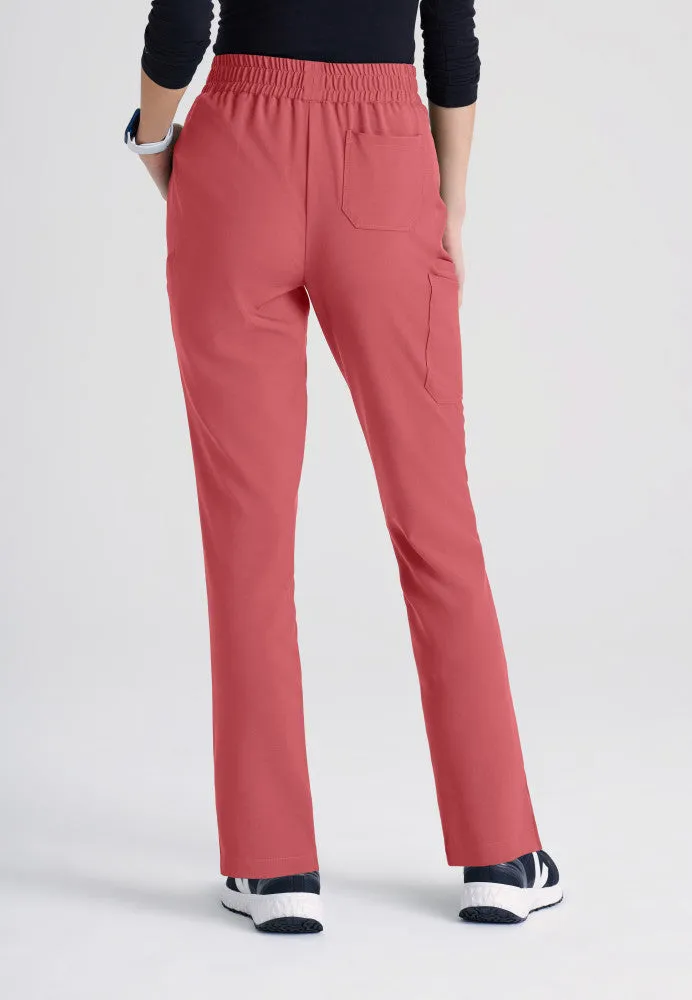 Cosmo 6-Pocket Mid-Rise Tapered Leg Scrub Pant