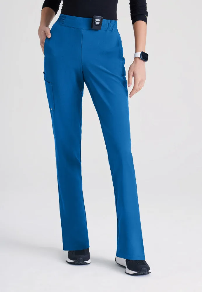 Cosmo 6-Pocket Mid-Rise Tapered Leg Scrub Pant