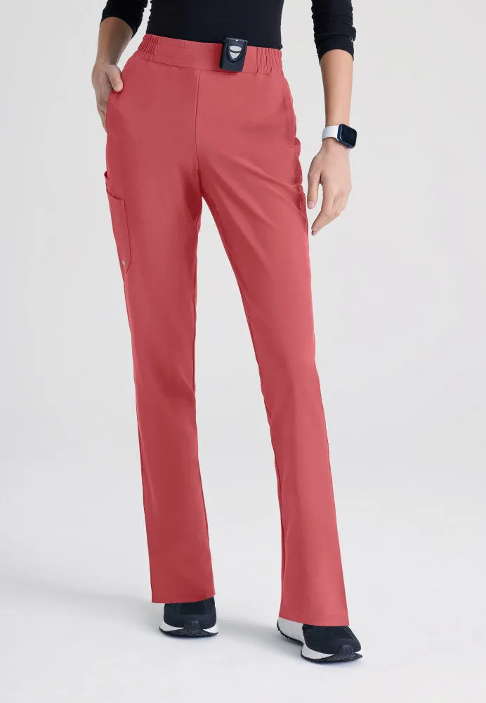 Cosmo 6-Pocket Mid-Rise Tapered Leg Scrub Pant