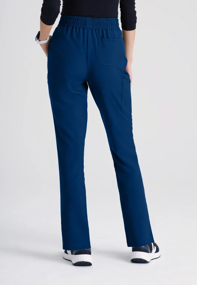 Cosmo 6-Pocket Mid-Rise Tapered Leg Scrub Pant
