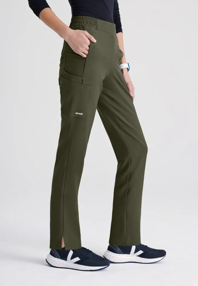Cosmo 6-Pocket Mid-Rise Tapered Leg Scrub Pant