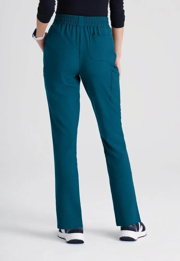 Cosmo 6-Pocket Mid-Rise Tapered Leg Scrub Pant