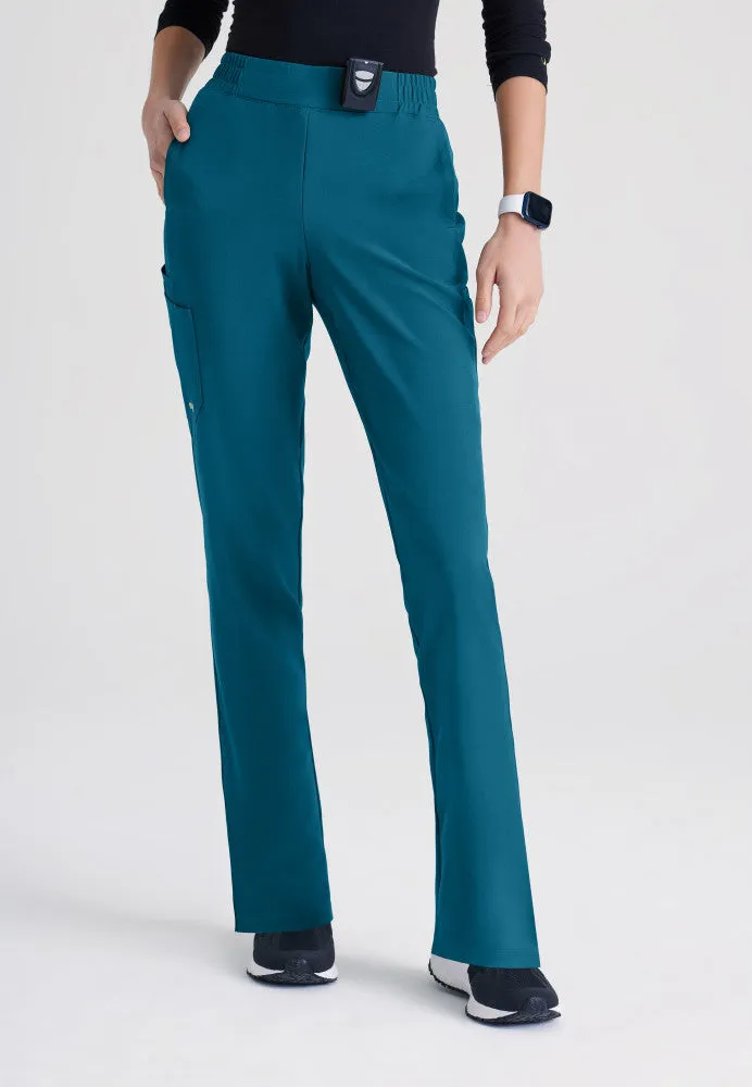 Cosmo 6-Pocket Mid-Rise Tapered Leg Scrub Pant