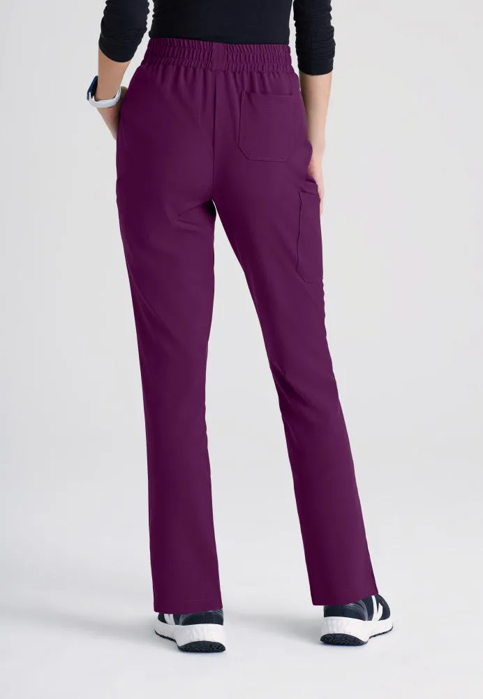 Cosmo 6-Pocket Mid-Rise Tapered Leg Scrub Pant