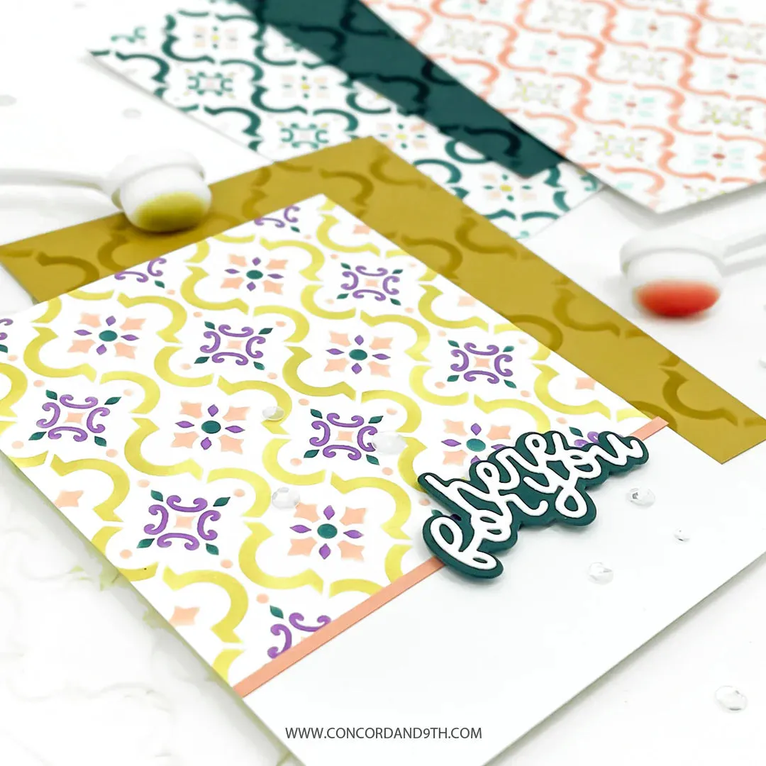 Cottage Charm Stencil Pack (4 qty; 4.75 x 6)