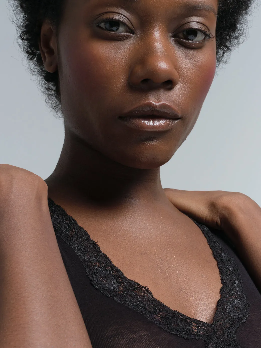 Cotton Lacey | Cotton - Black