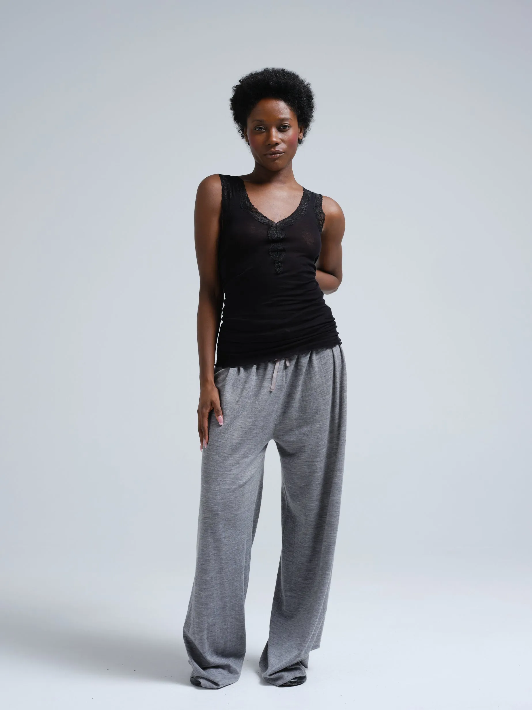Cotton Lacey | Cotton - Black