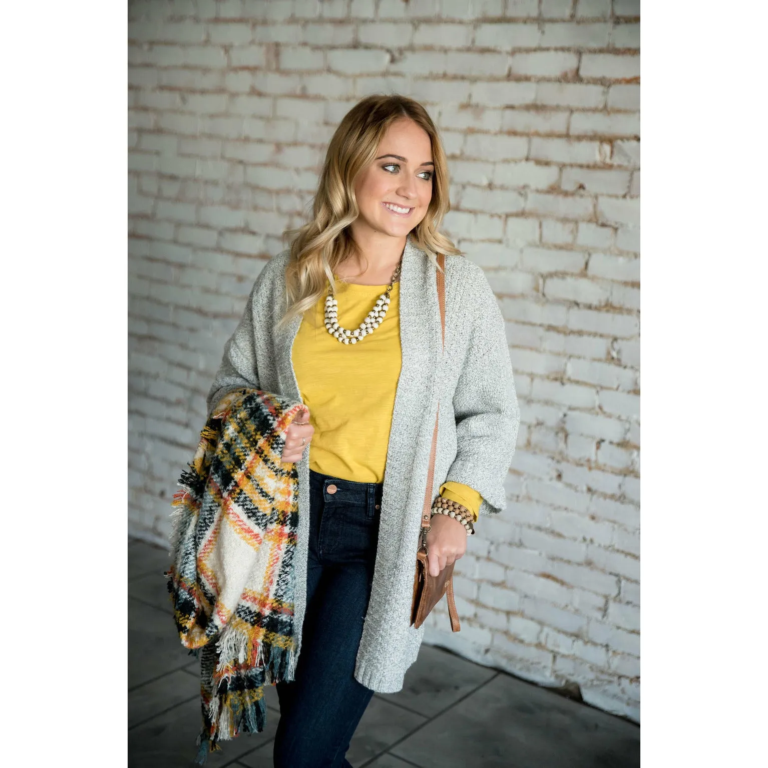Cotton Slub Long Sleeve Tee