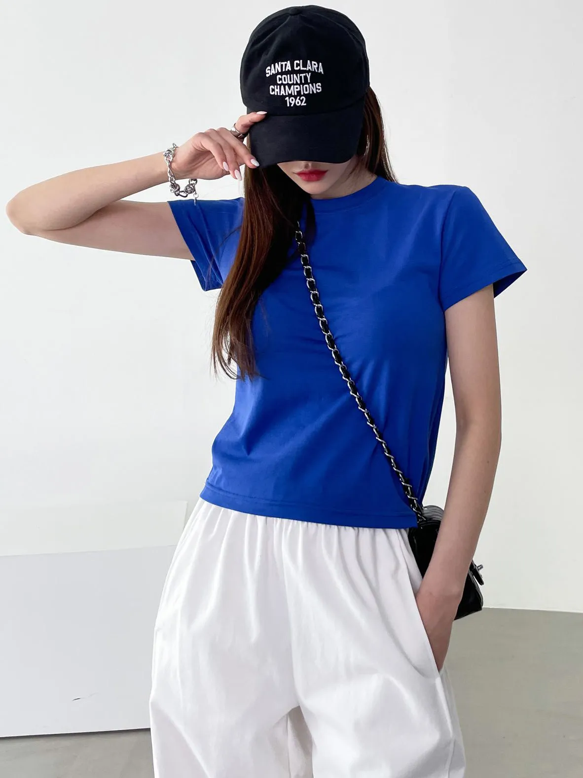 Cotton Span Slim Tee
