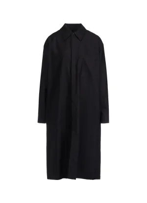 COTTON TWILL LONG SHIRT