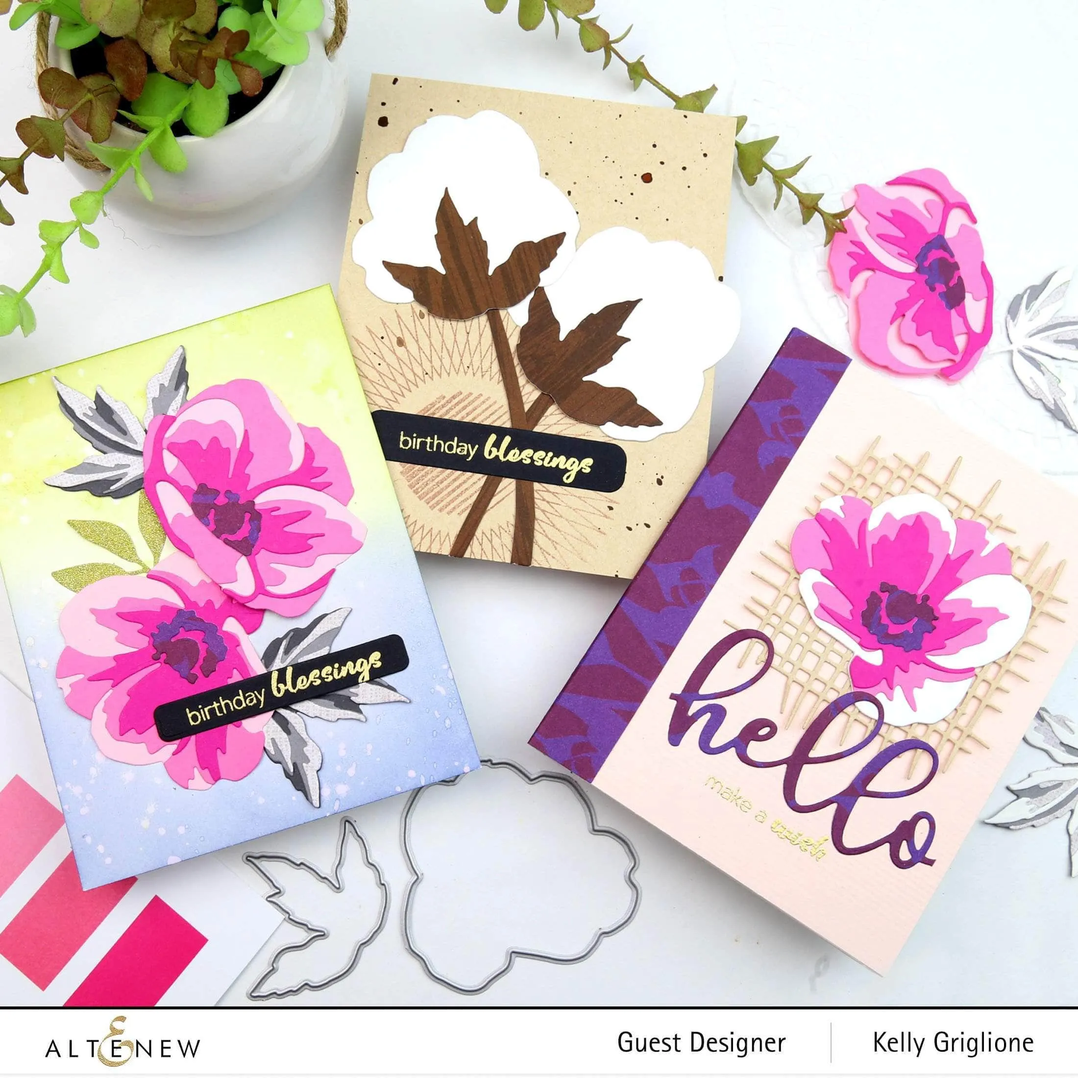 Craft-A-Flower: Anemone Layering Die Set