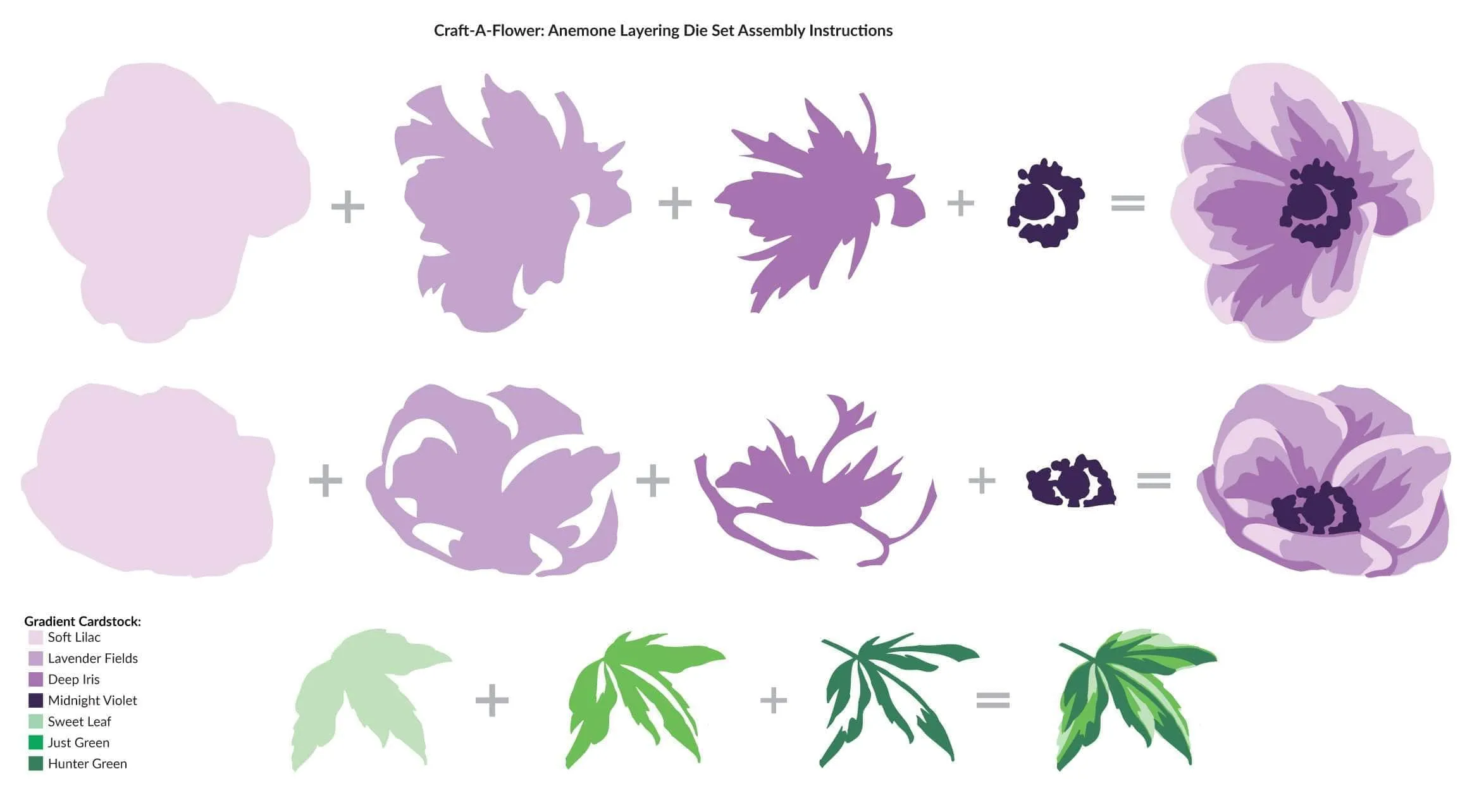 Craft-A-Flower: Anemone Layering Die Set