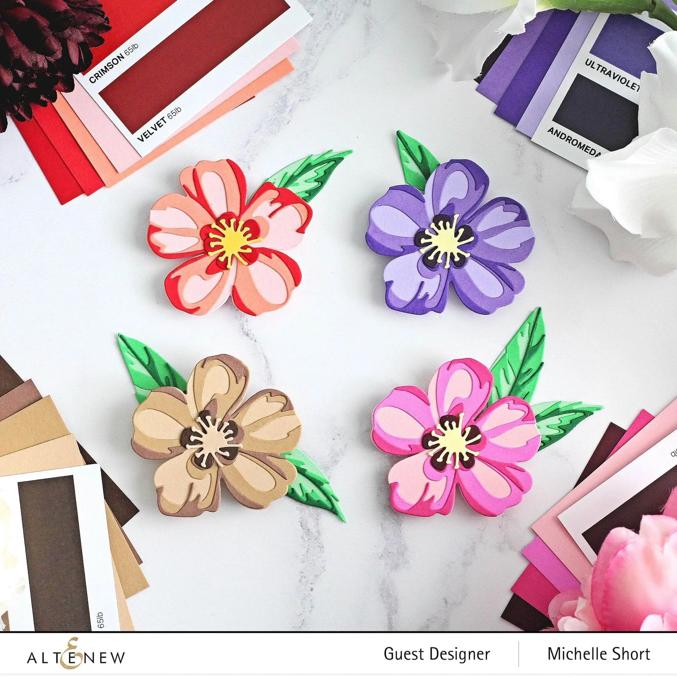 Craft-A-Flower: Cistus Layering Die Set