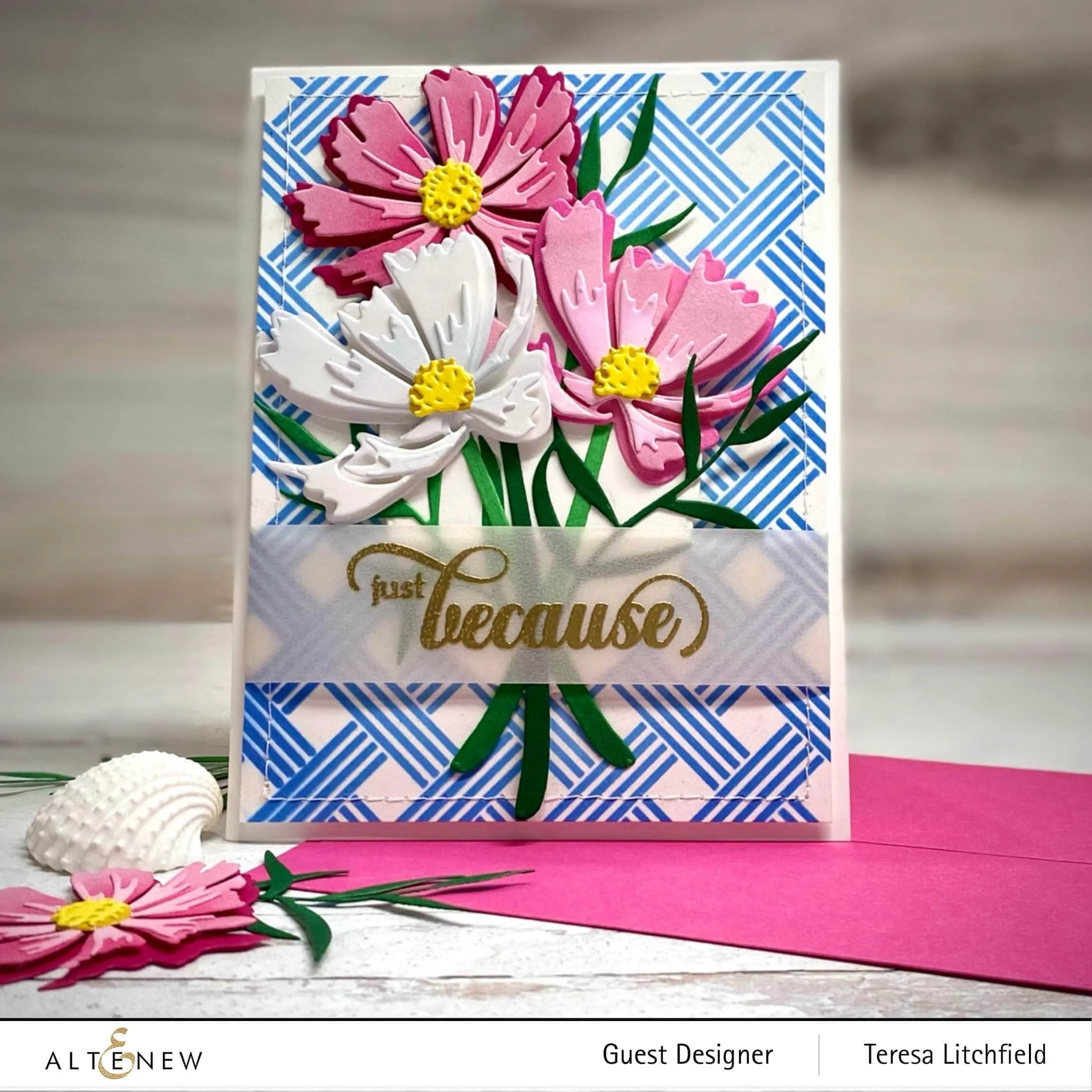Craft-A-Flower: Cosmos Layering Die Set