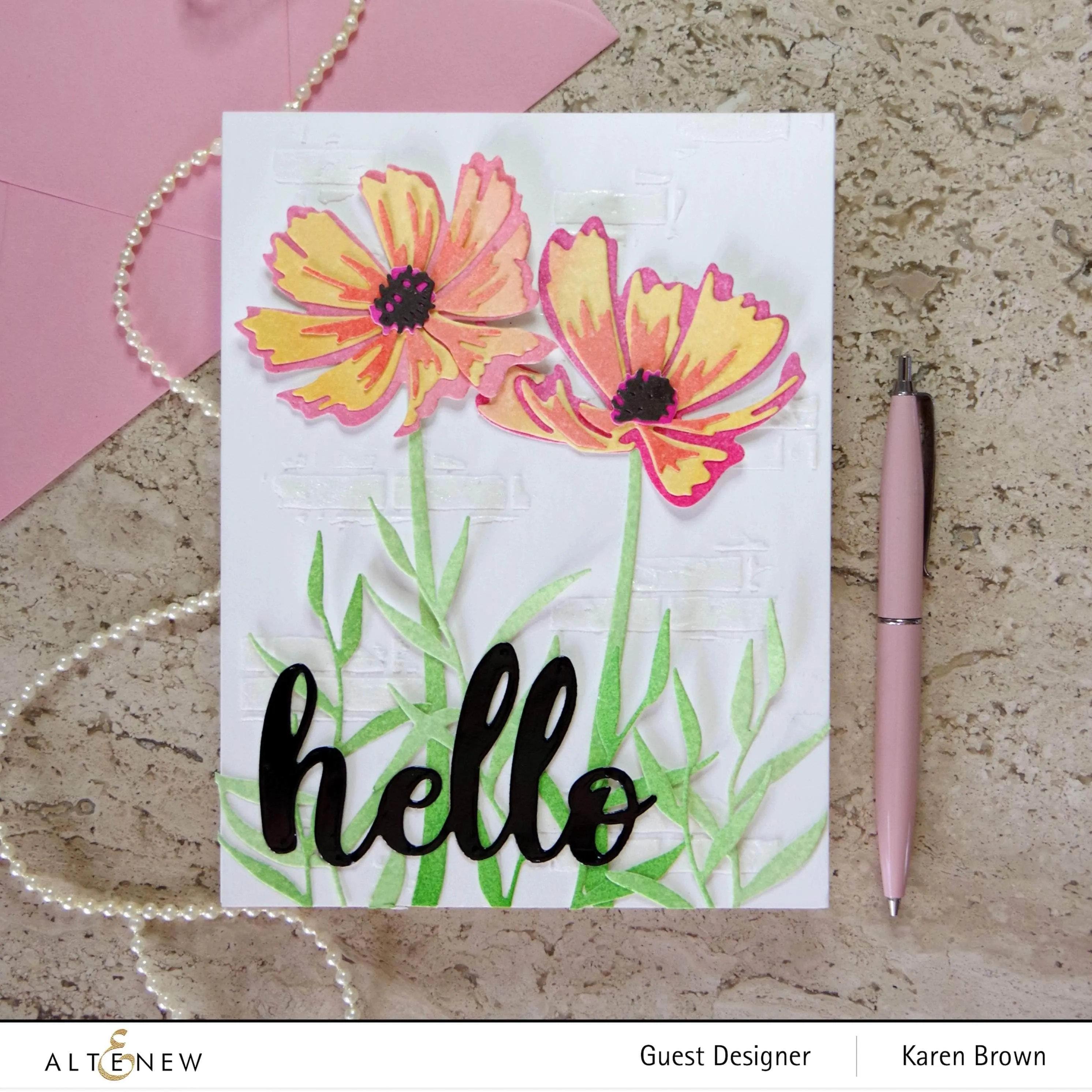 Craft-A-Flower: Cosmos Layering Die Set