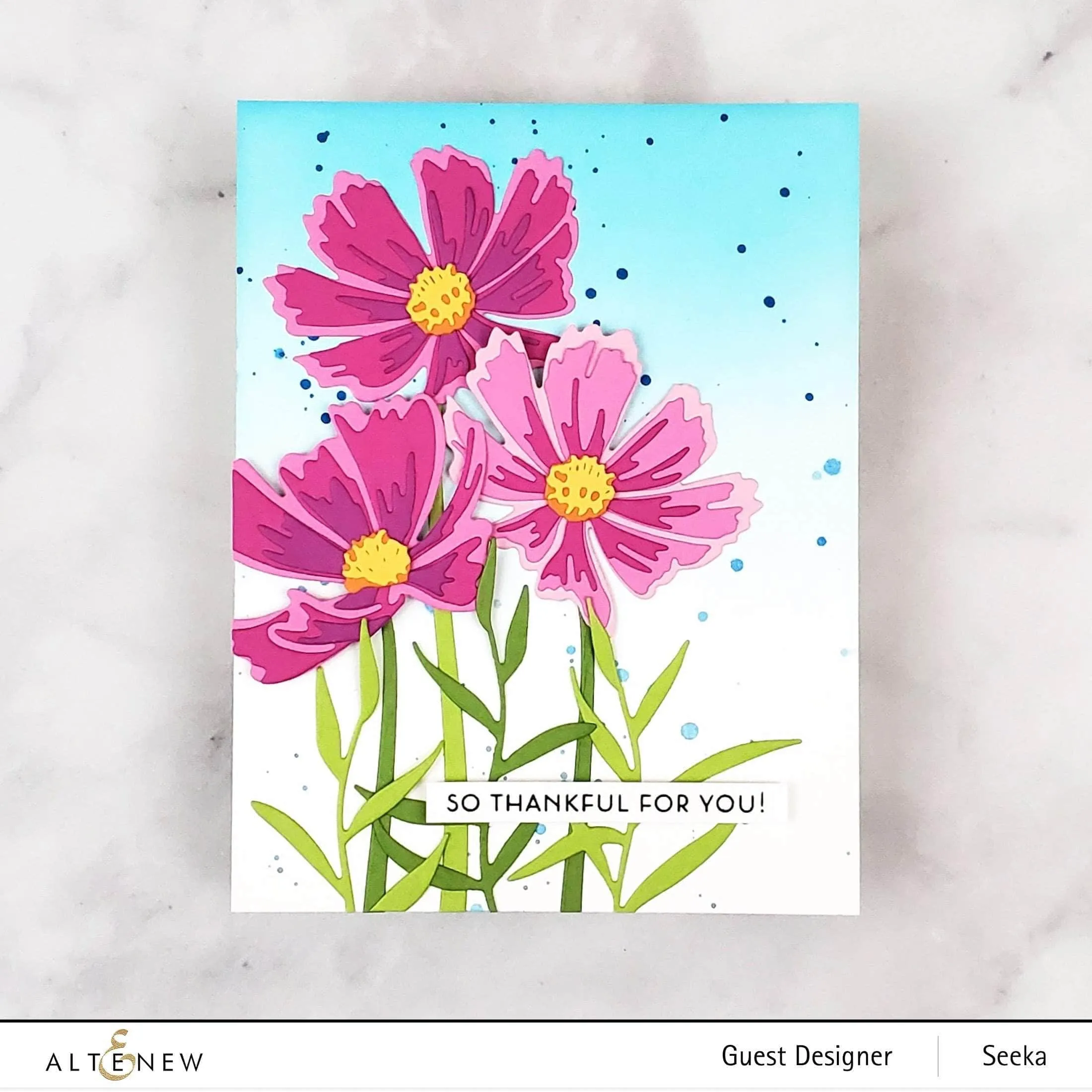 Craft-A-Flower: Cosmos Layering Die Set