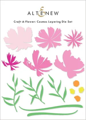 Craft-A-Flower: Cosmos Layering Die Set