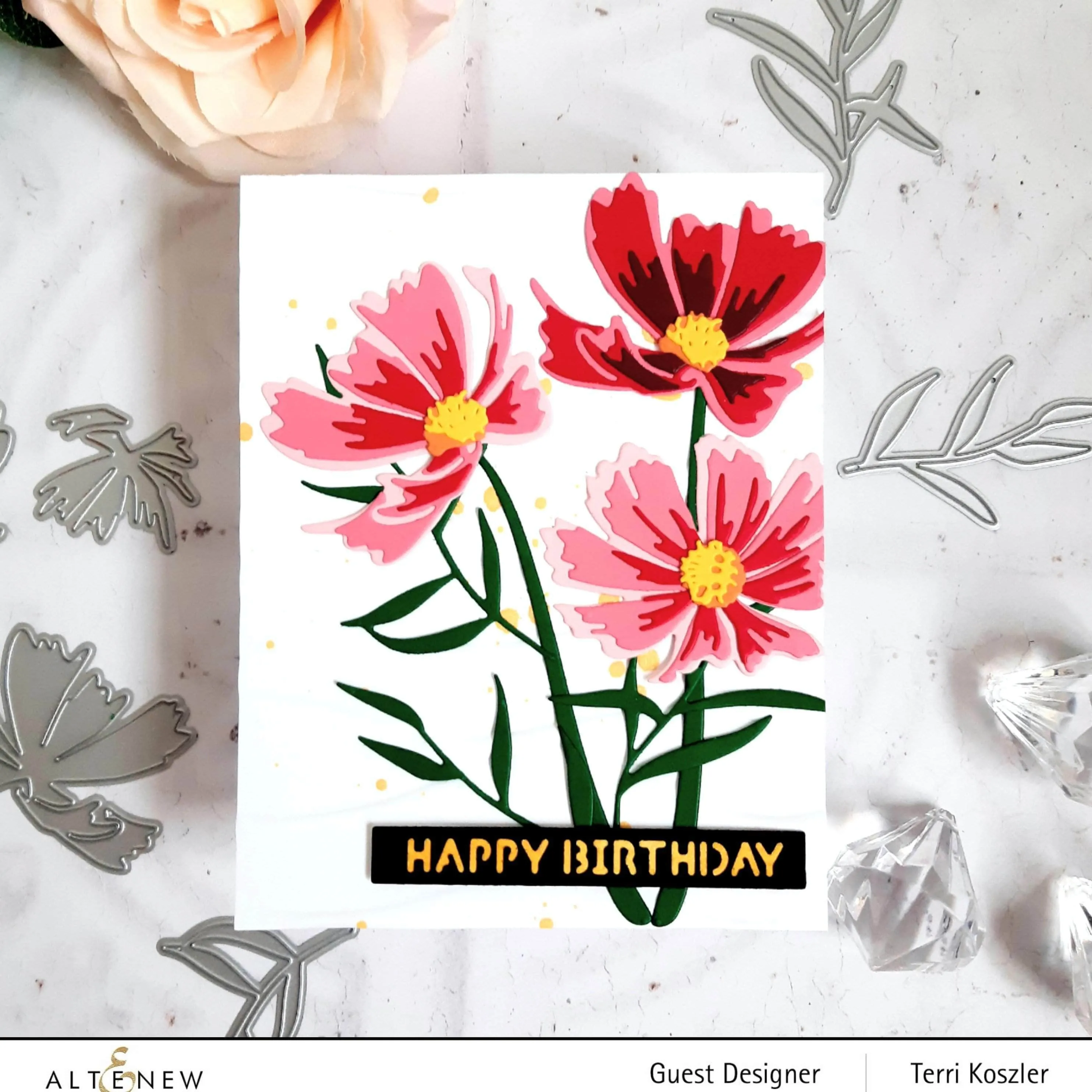 Craft-A-Flower: Cosmos Layering Die Set