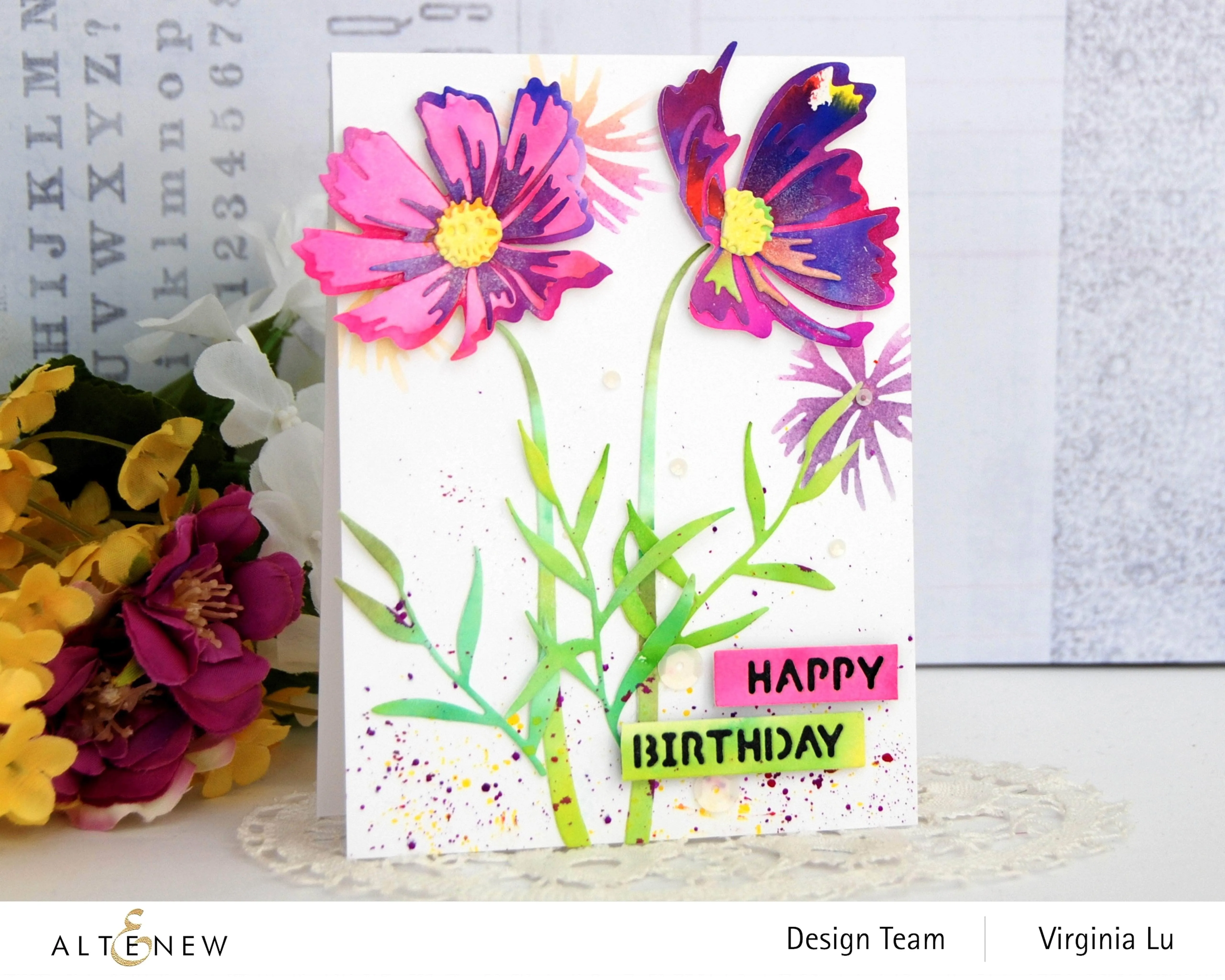 Craft-A-Flower: Cosmos Layering Die Set