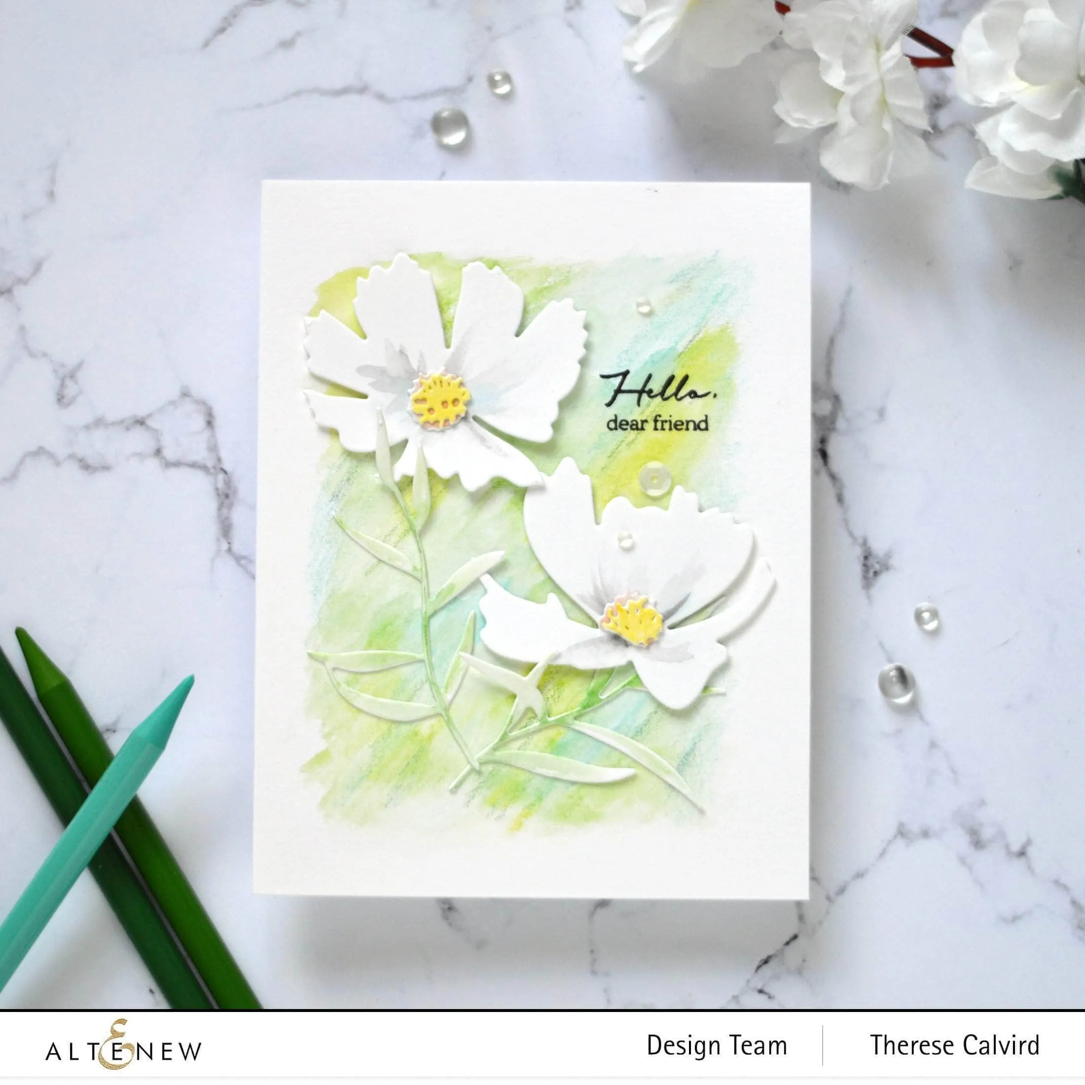 Craft-A-Flower: Cosmos Layering Die Set