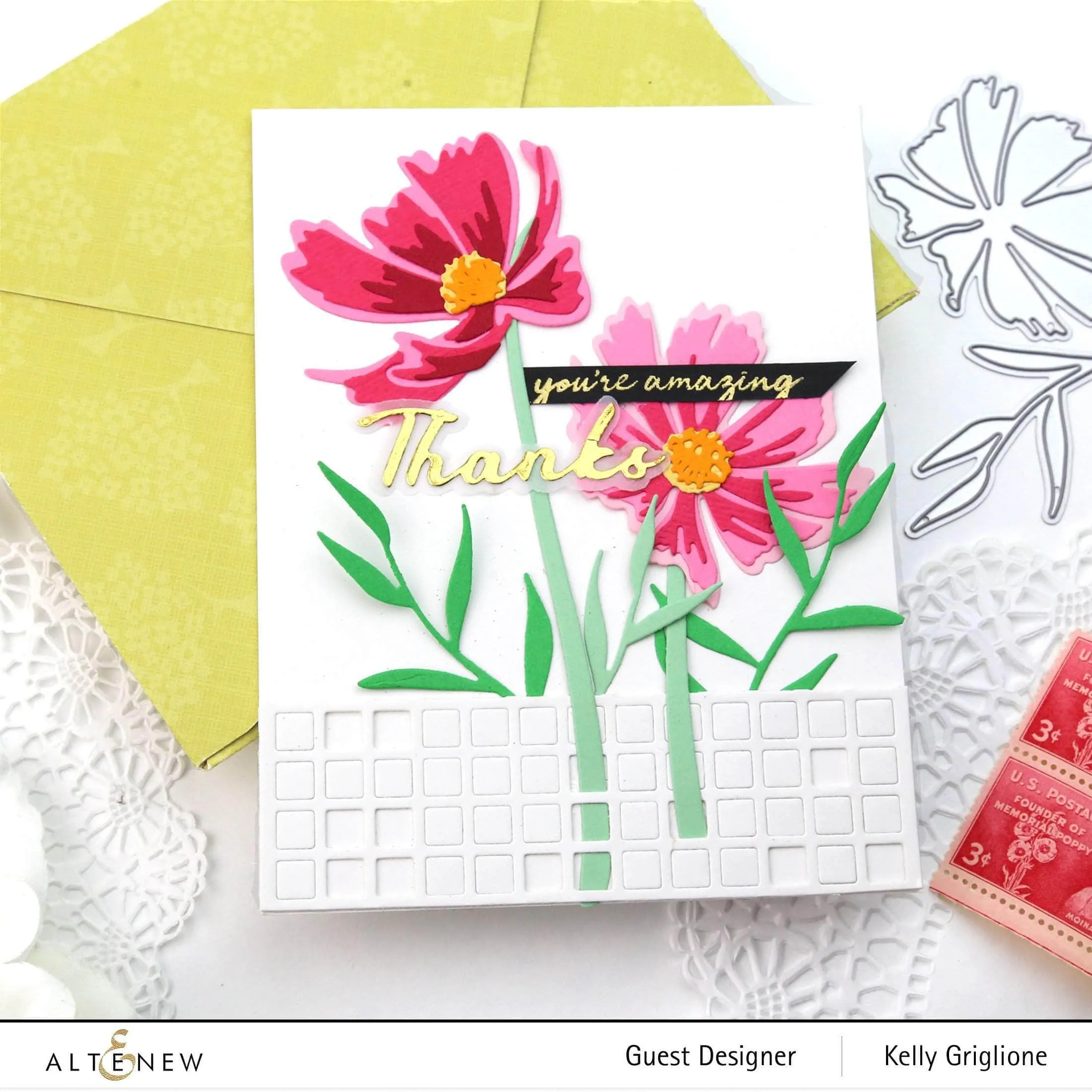 Craft-A-Flower: Cosmos Layering Die Set