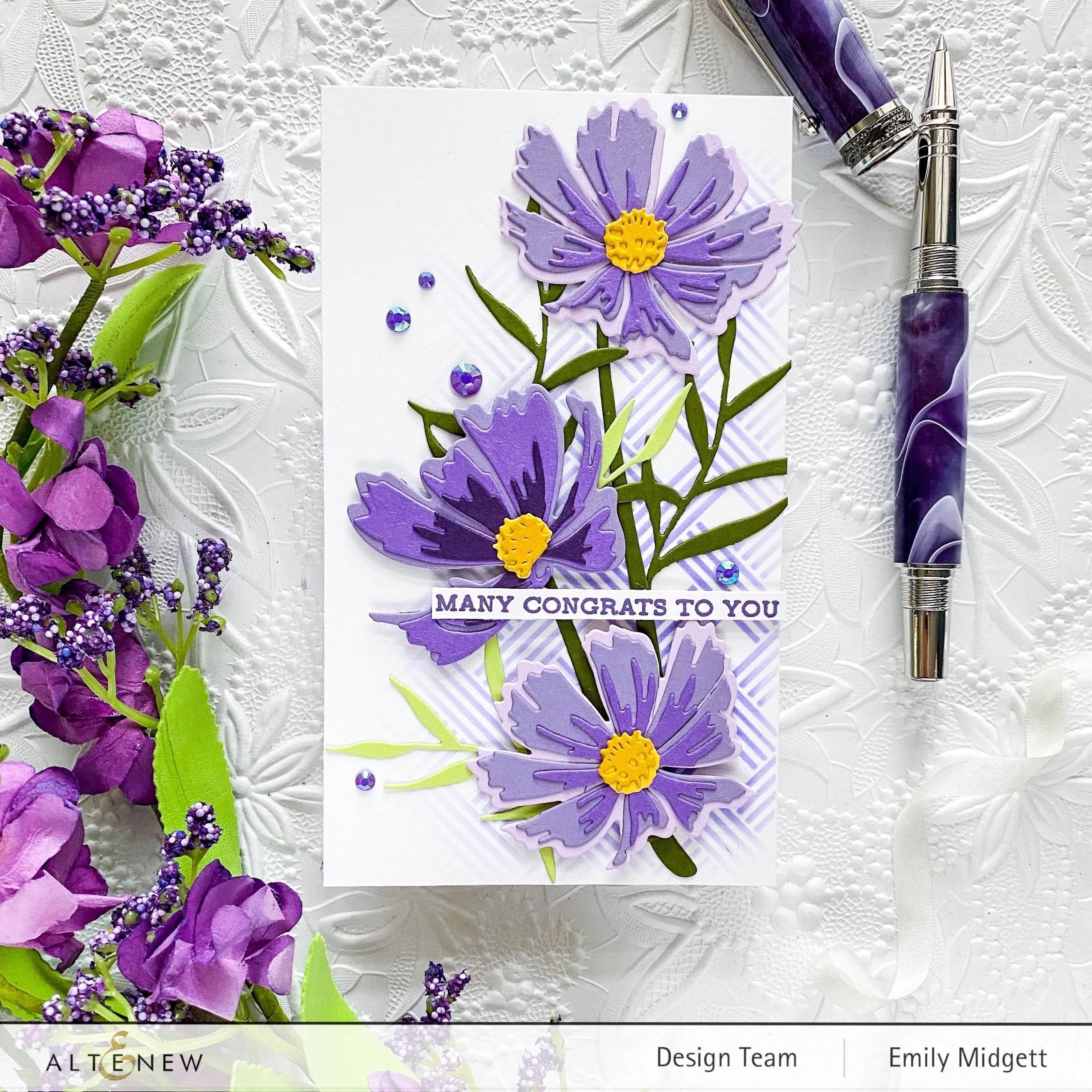 Craft-A-Flower: Cosmos Layering Die Set