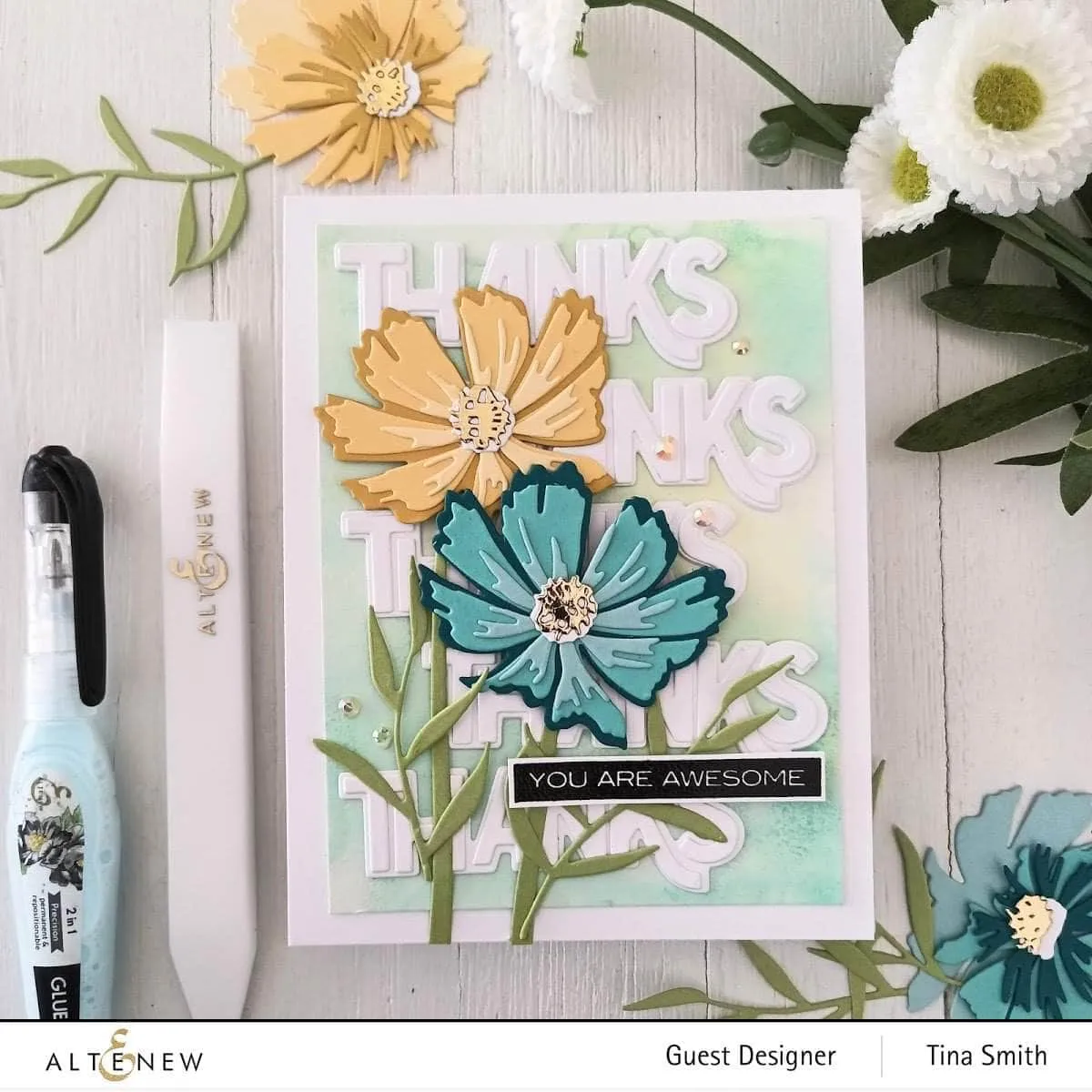 Craft-A-Flower: Cosmos Layering Die Set
