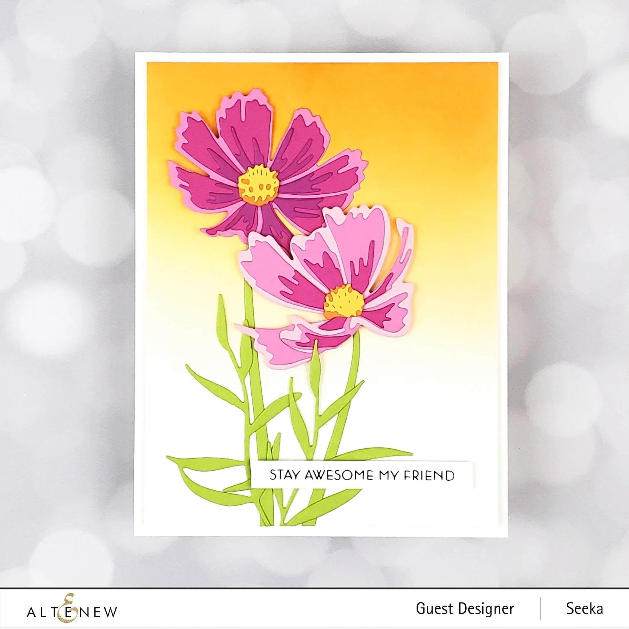 Craft-A-Flower: Cosmos Layering Die Set