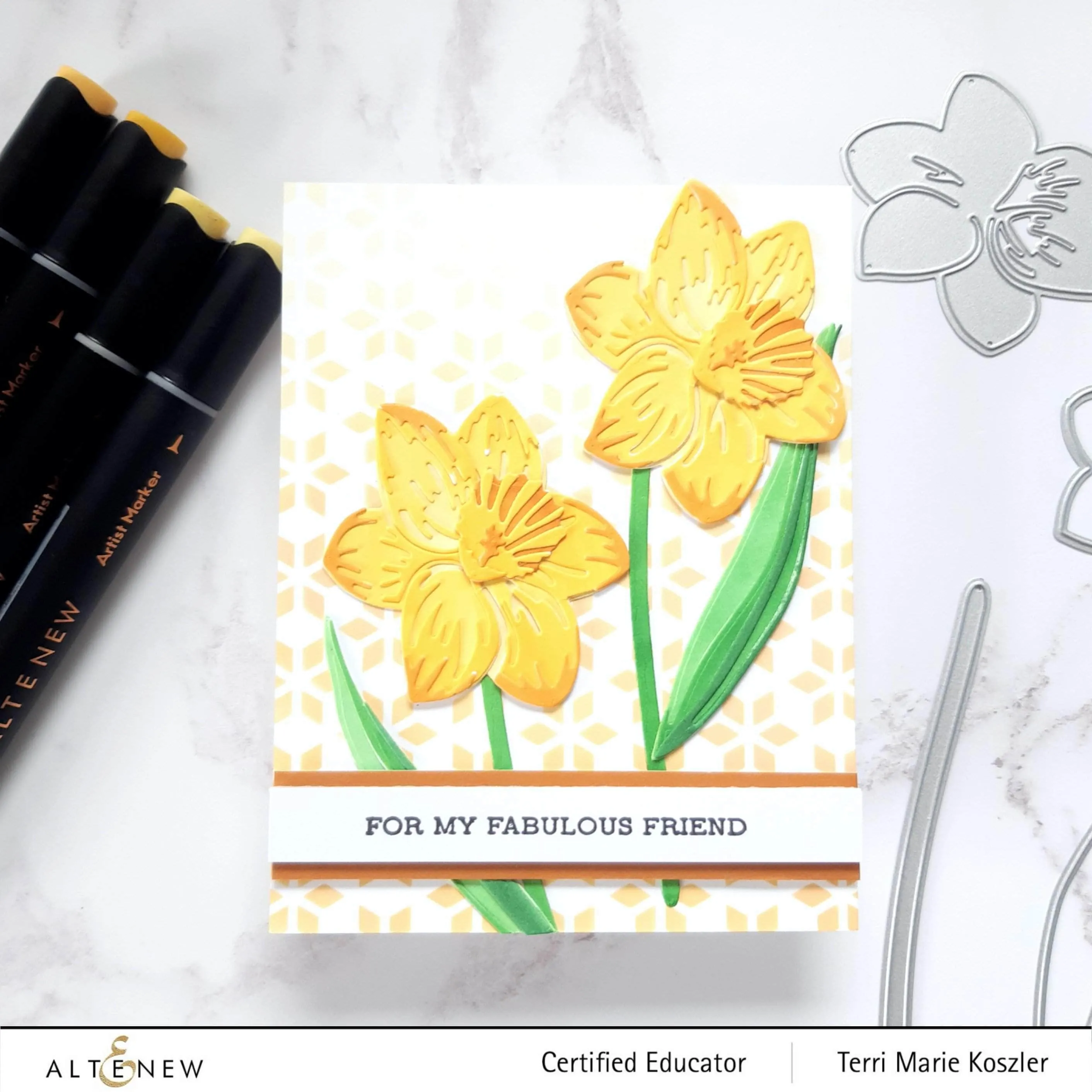 Craft-A-Flower: Daffodil Layering Die Set