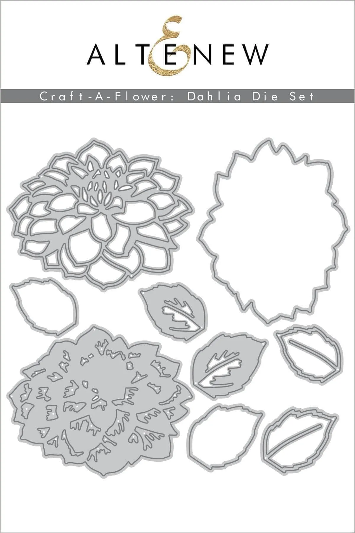 Craft-A-Flower: Dahlia Layering Die Set