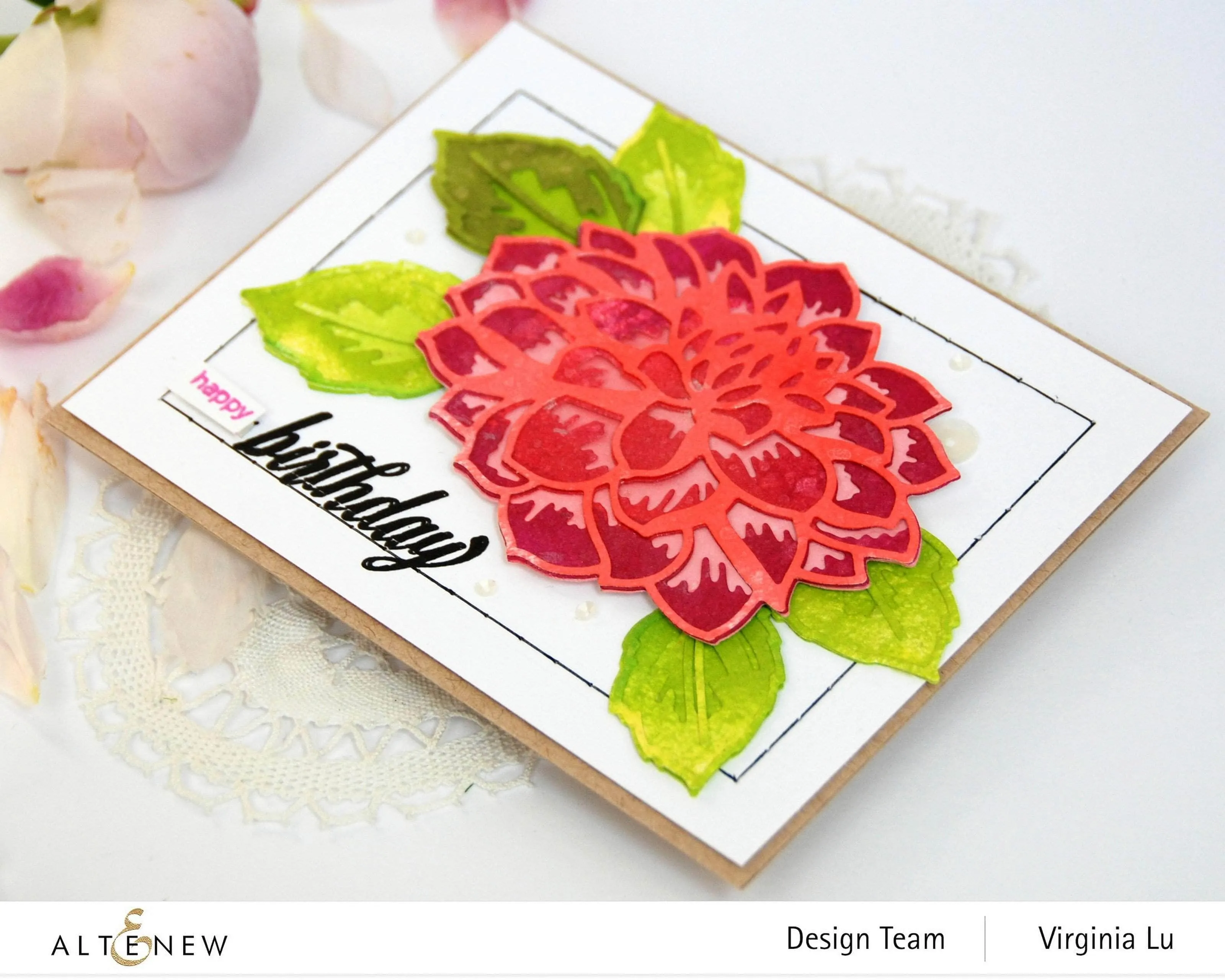 Craft-A-Flower: Dahlia Layering Die Set