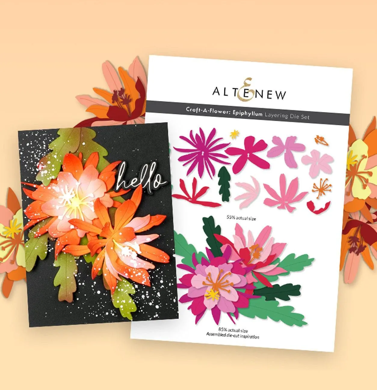 Craft-A-Flower: Epiphyllum Layering Die Set