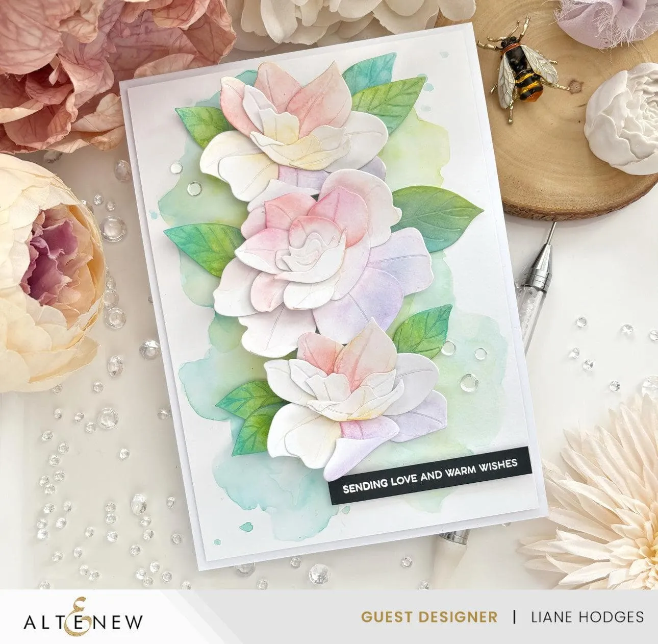Craft-A-Flower: Gardenia Layering Die Set