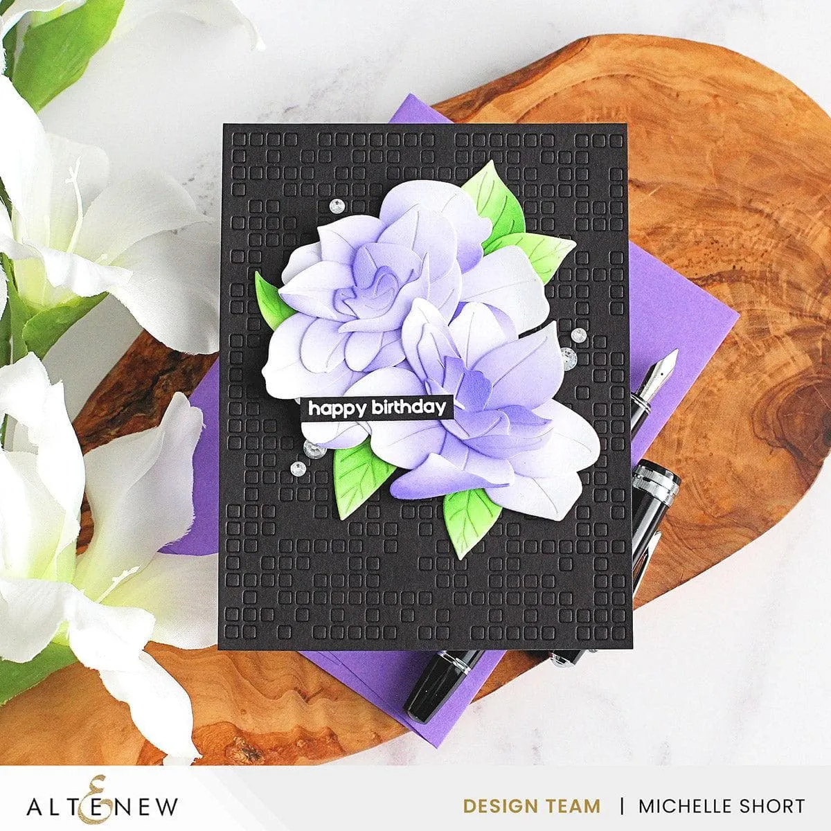 Craft-A-Flower: Gardenia Layering Die Set