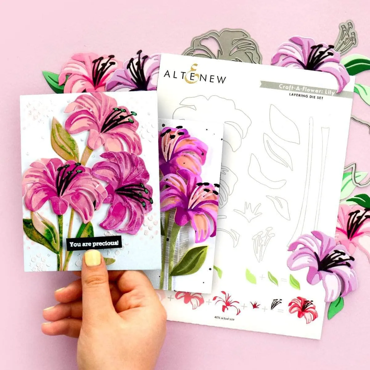 Craft-A-Flower: Lily Layering Die Set