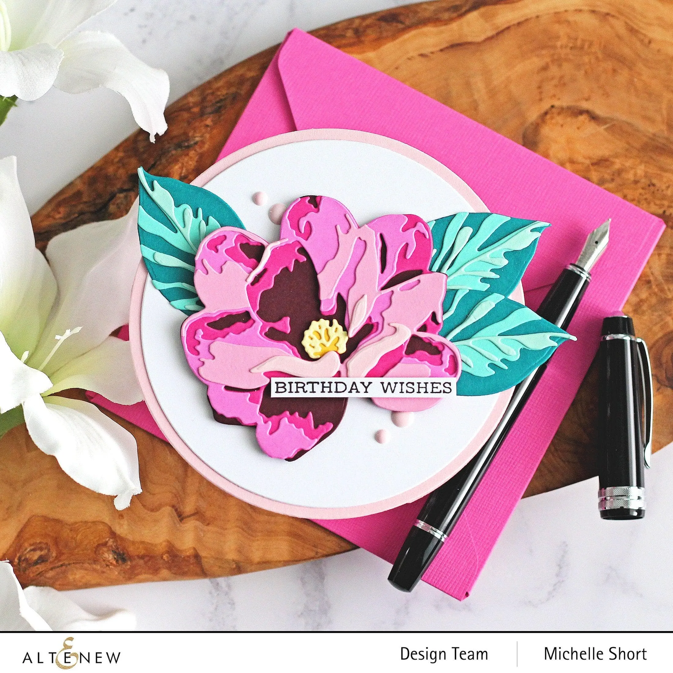 Craft-A-Flower: Magnolia Layering Die Set
