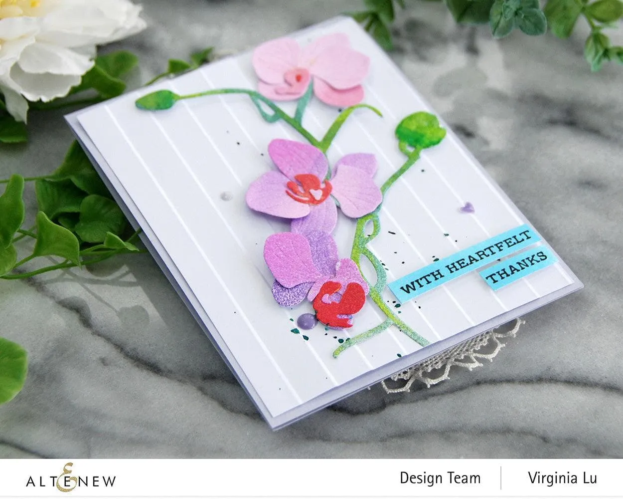 Craft-A-Flower: Orchids Layering Die Set