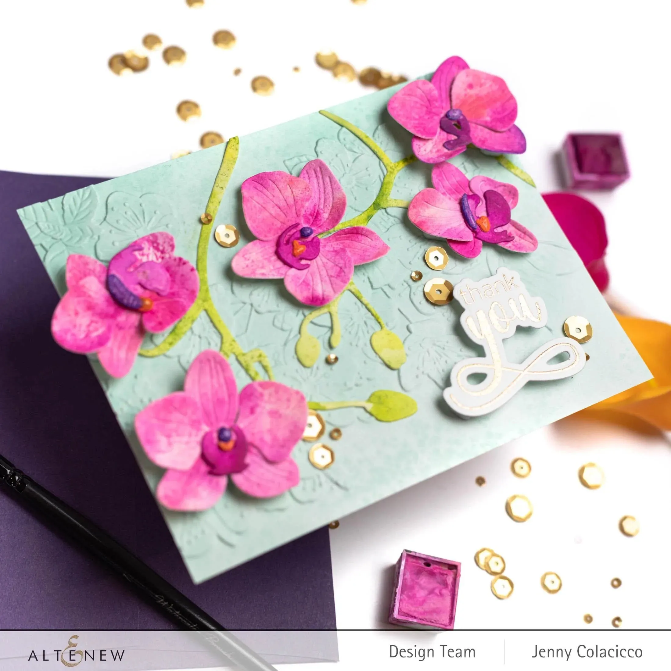 Craft-A-Flower: Orchids Layering Die Set