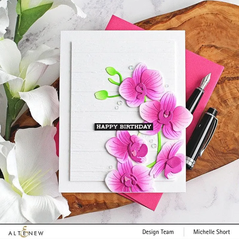 Craft-A-Flower: Orchids Layering Die Set