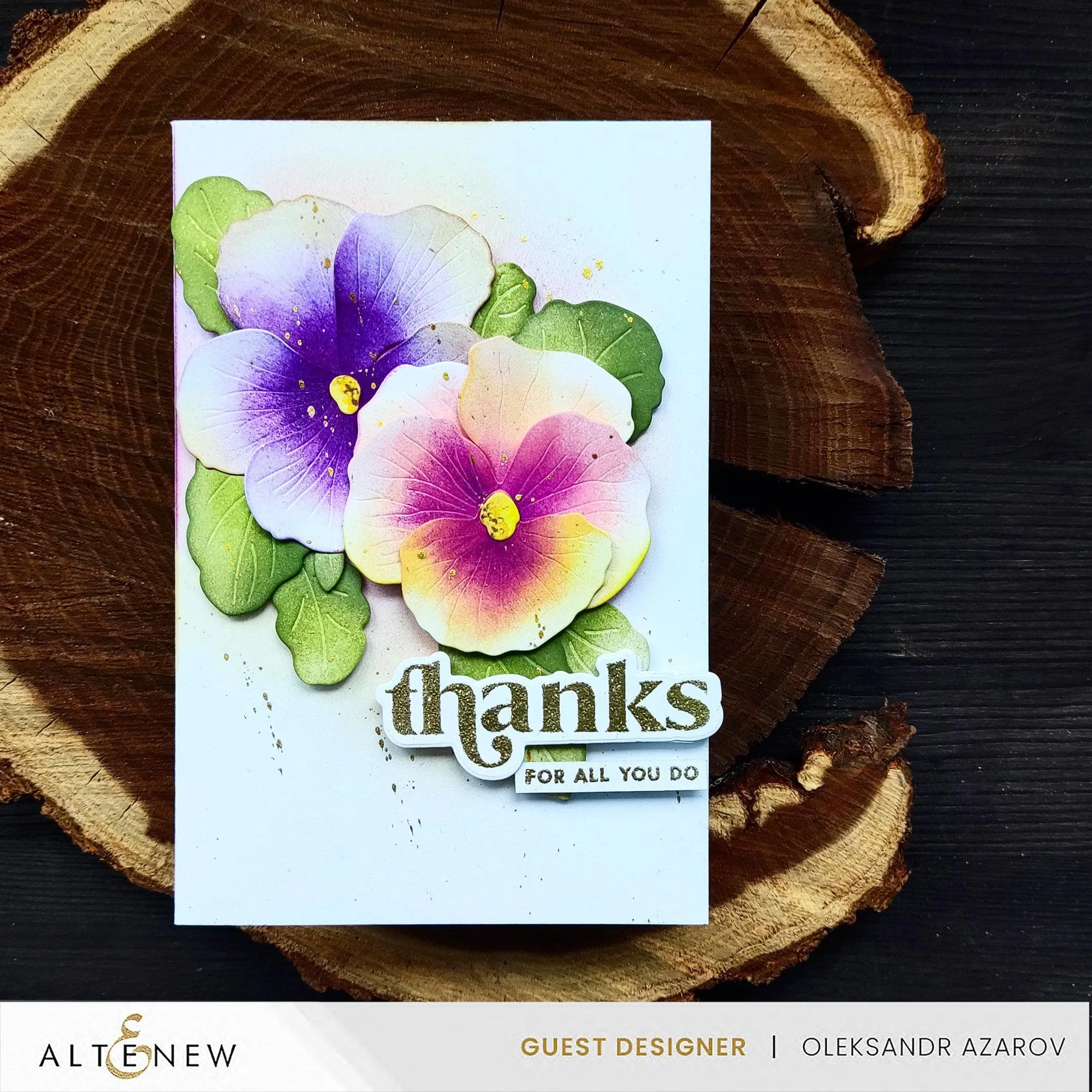 Craft-A-Flower: Pansies Layering Die Set