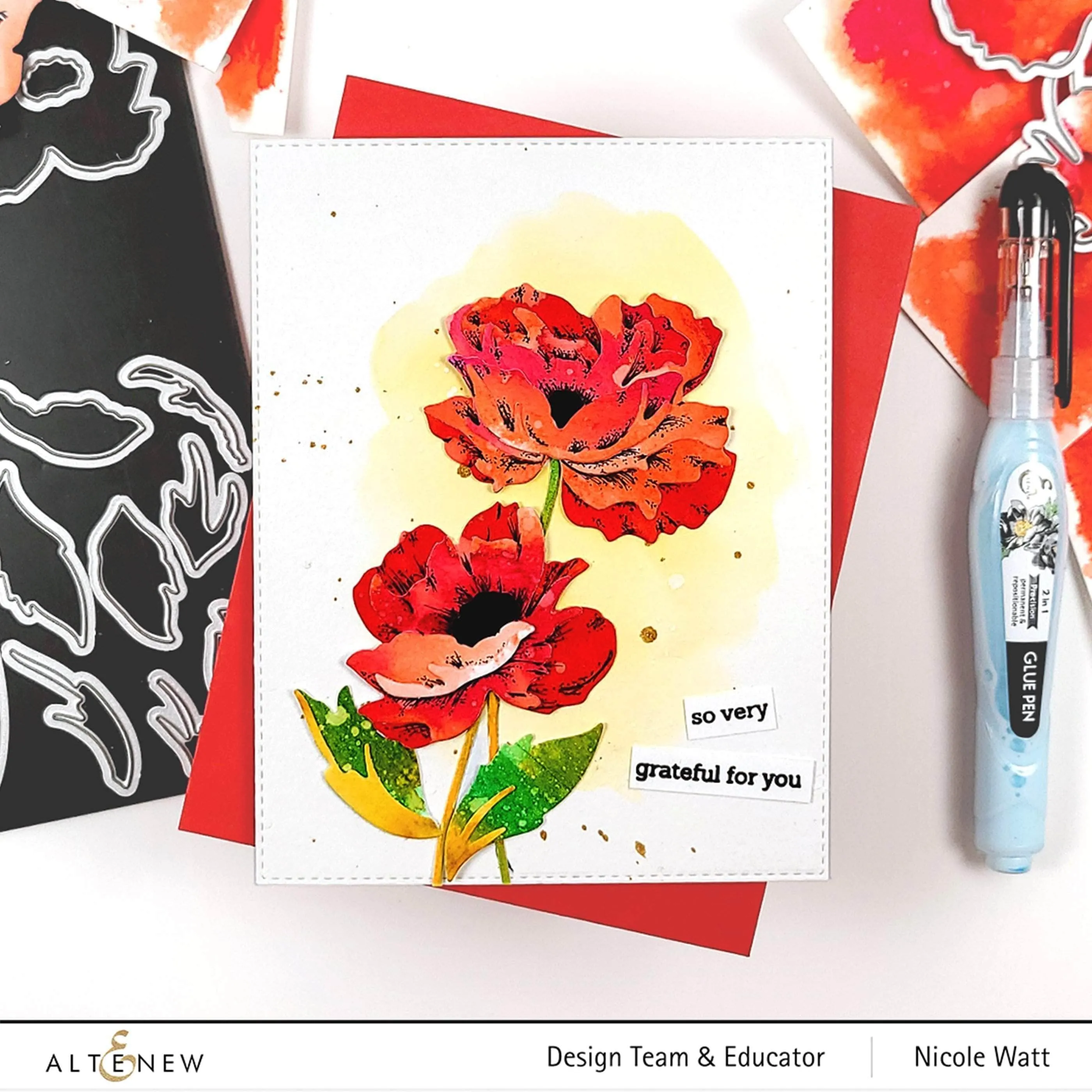Craft-A-Flower: Poppy Layering Die Set