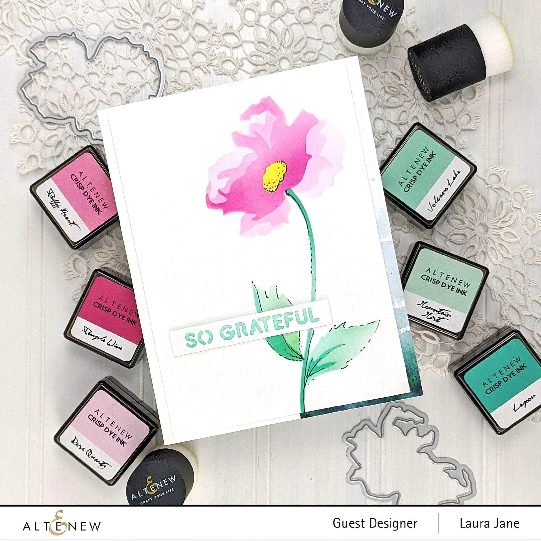 Craft-A-Flower: Poppy Layering Die Set