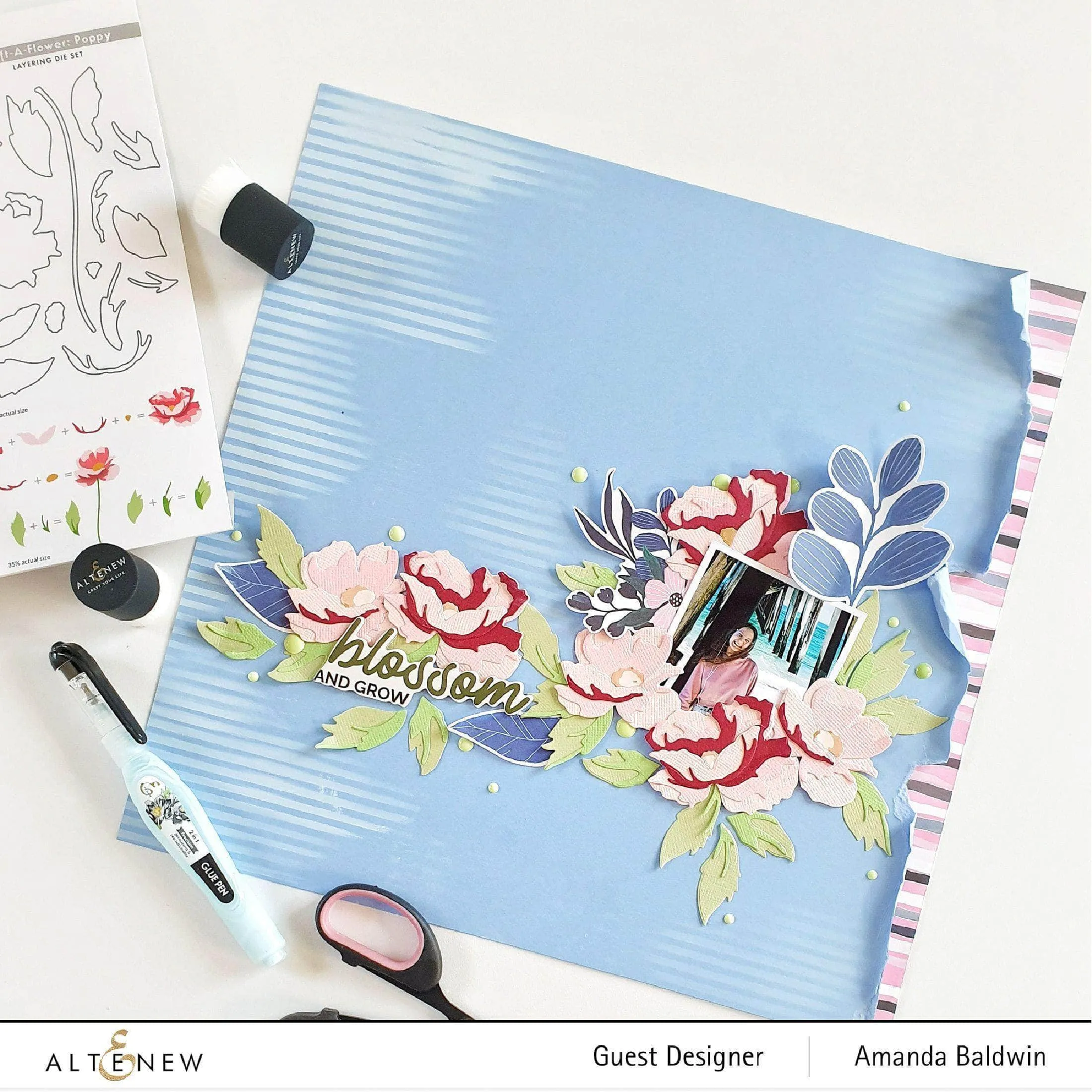 Craft-A-Flower: Poppy Layering Die Set