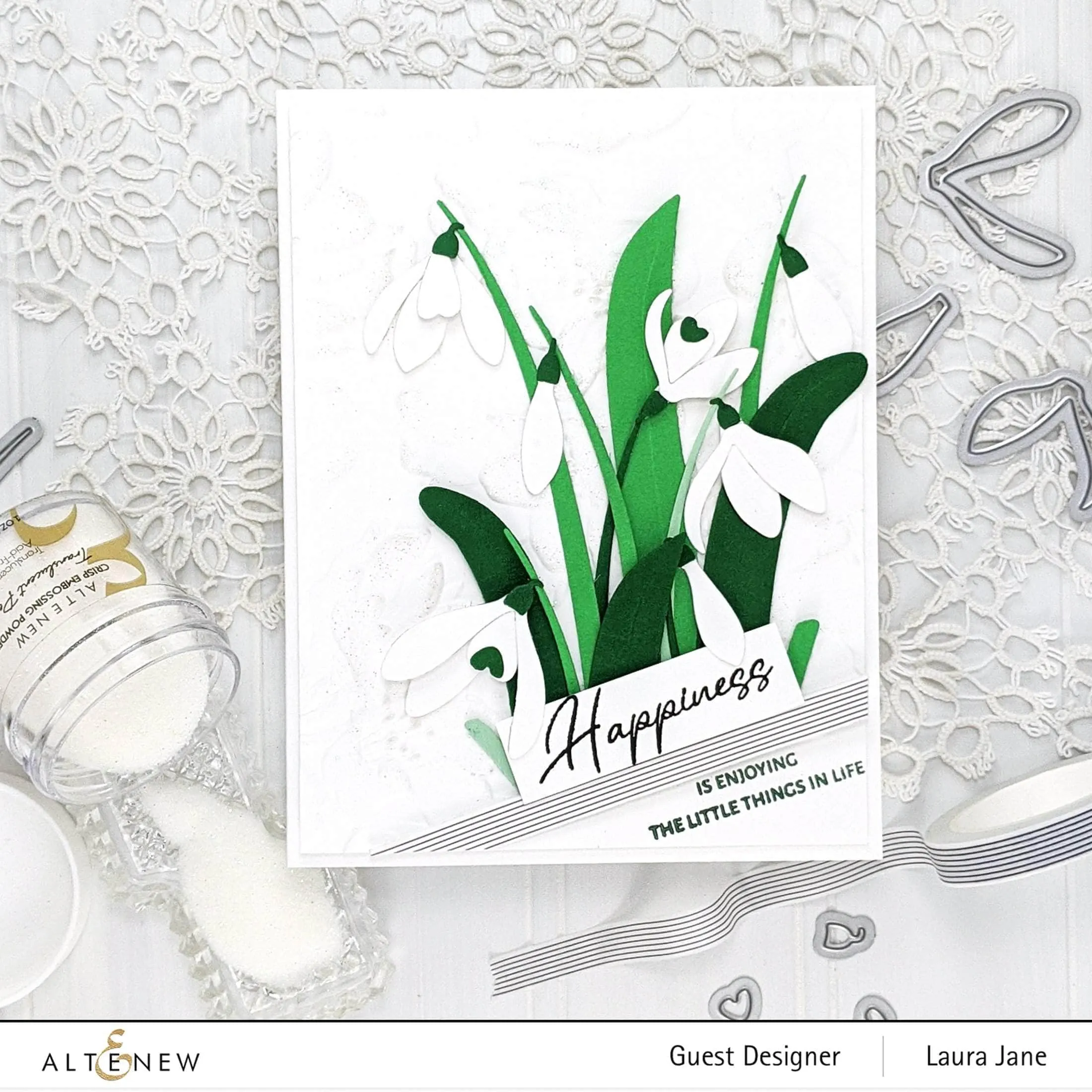 Craft-A-Flower: Snowdrops Layering Die Set