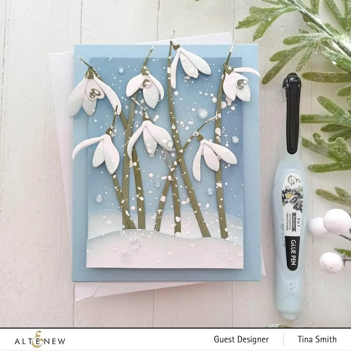Craft-A-Flower: Snowdrops Layering Die Set